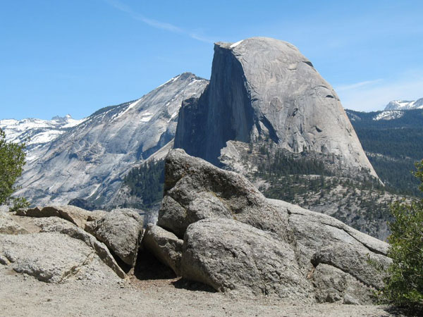 Granite dome in Yosemite National Park