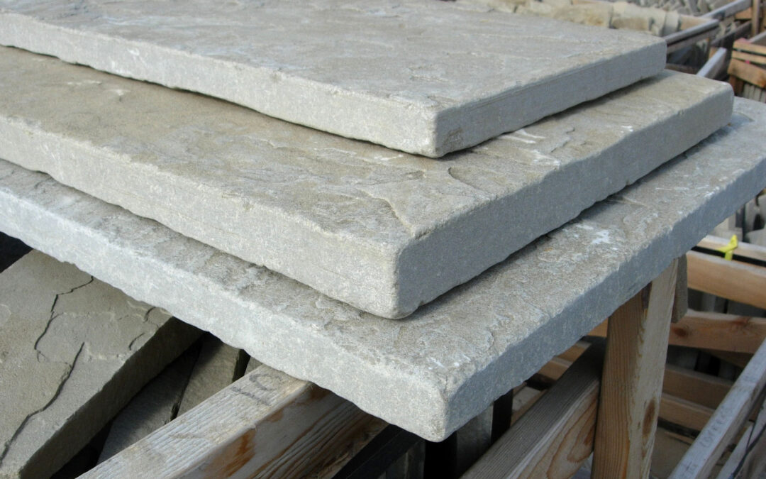Tumbled Frontier sawn pavers 5184