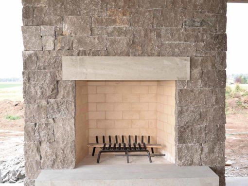 Pewter Limestone Thin Veneer