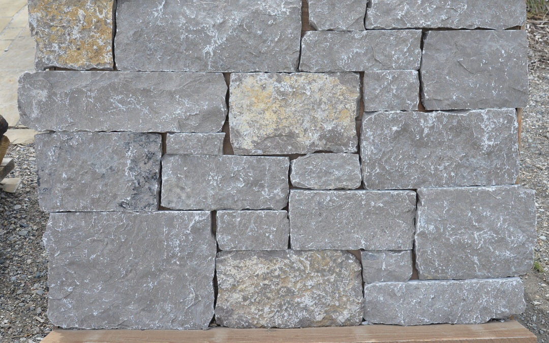 Pewter Limestone thin veneer 8572