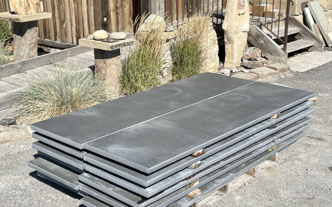 Basalt Hearths, Mantles, Fabricated Slabs