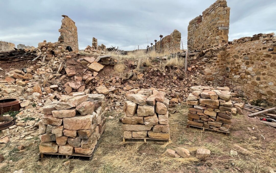 Reclaimed sandstone 7224