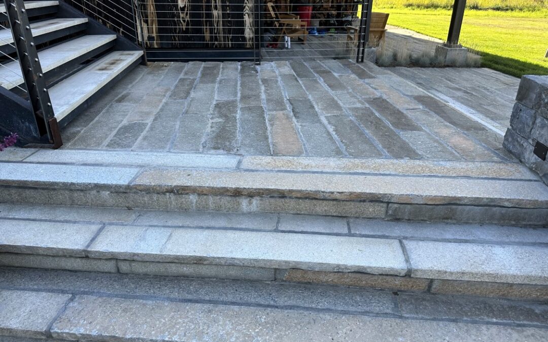 Reclaimed Granite Paving
